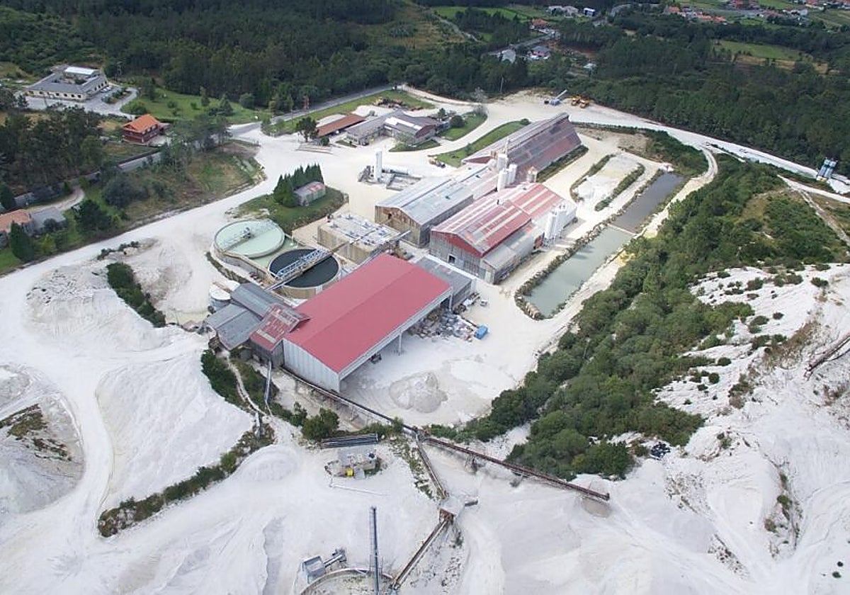 Caolines de Vimianzo, en Galicia