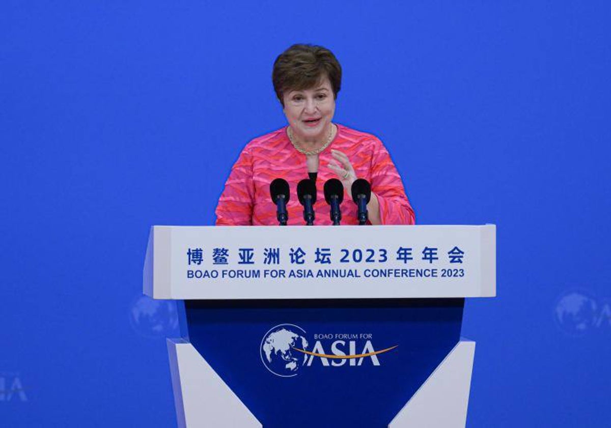 La directora gerente del FMI, Kristalina Georgieva