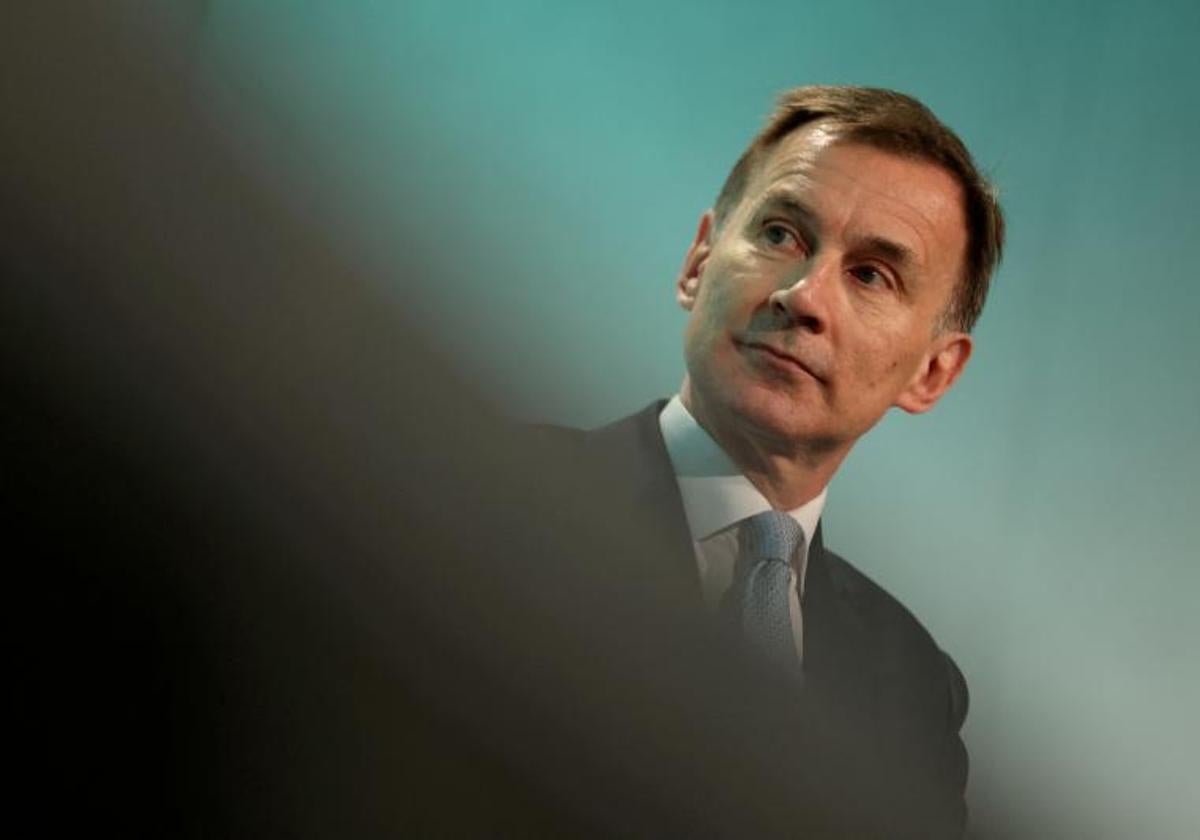 El ministro de Economía británico, Jeremy Hunt