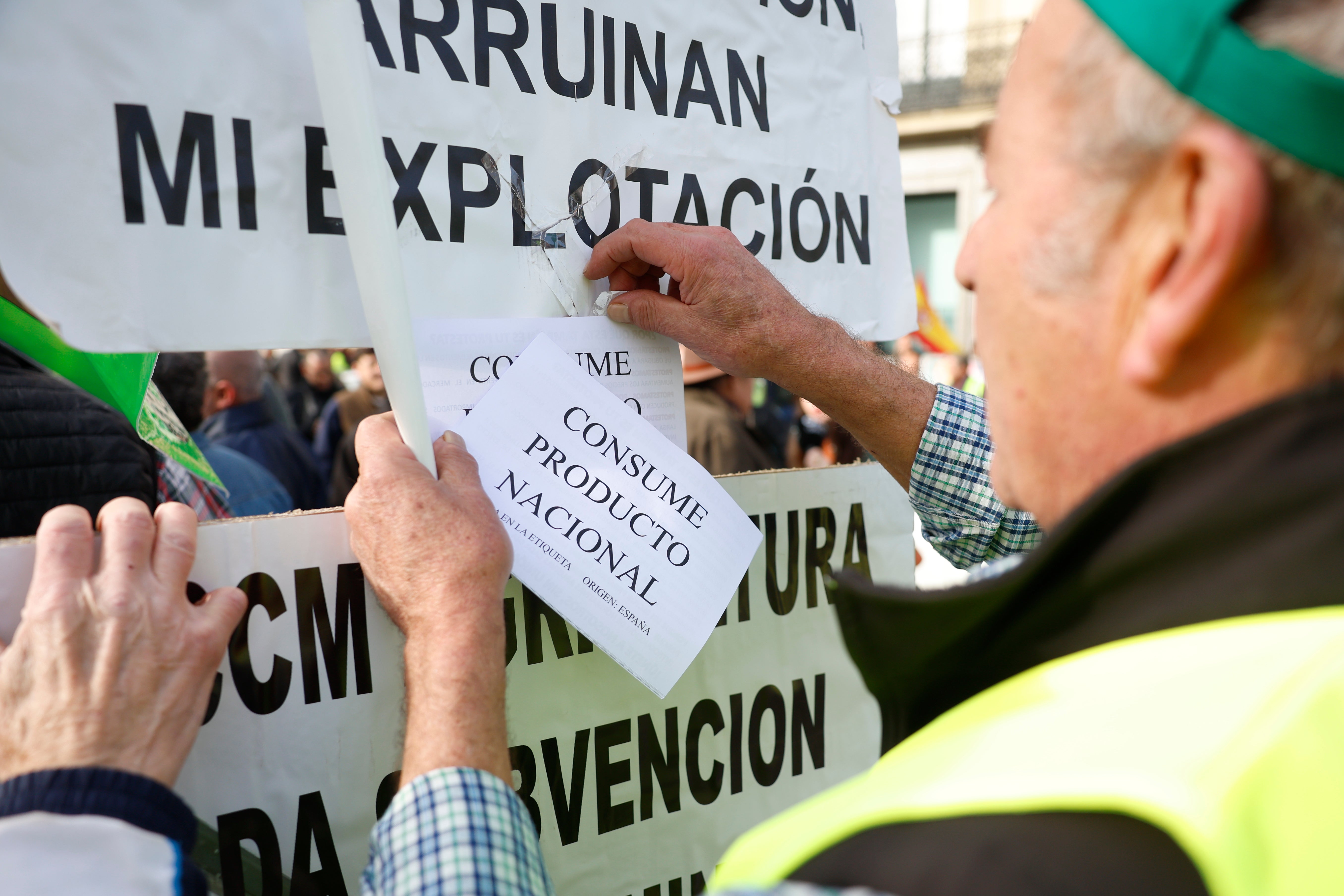 La tractorada de Madrid, en imágenes