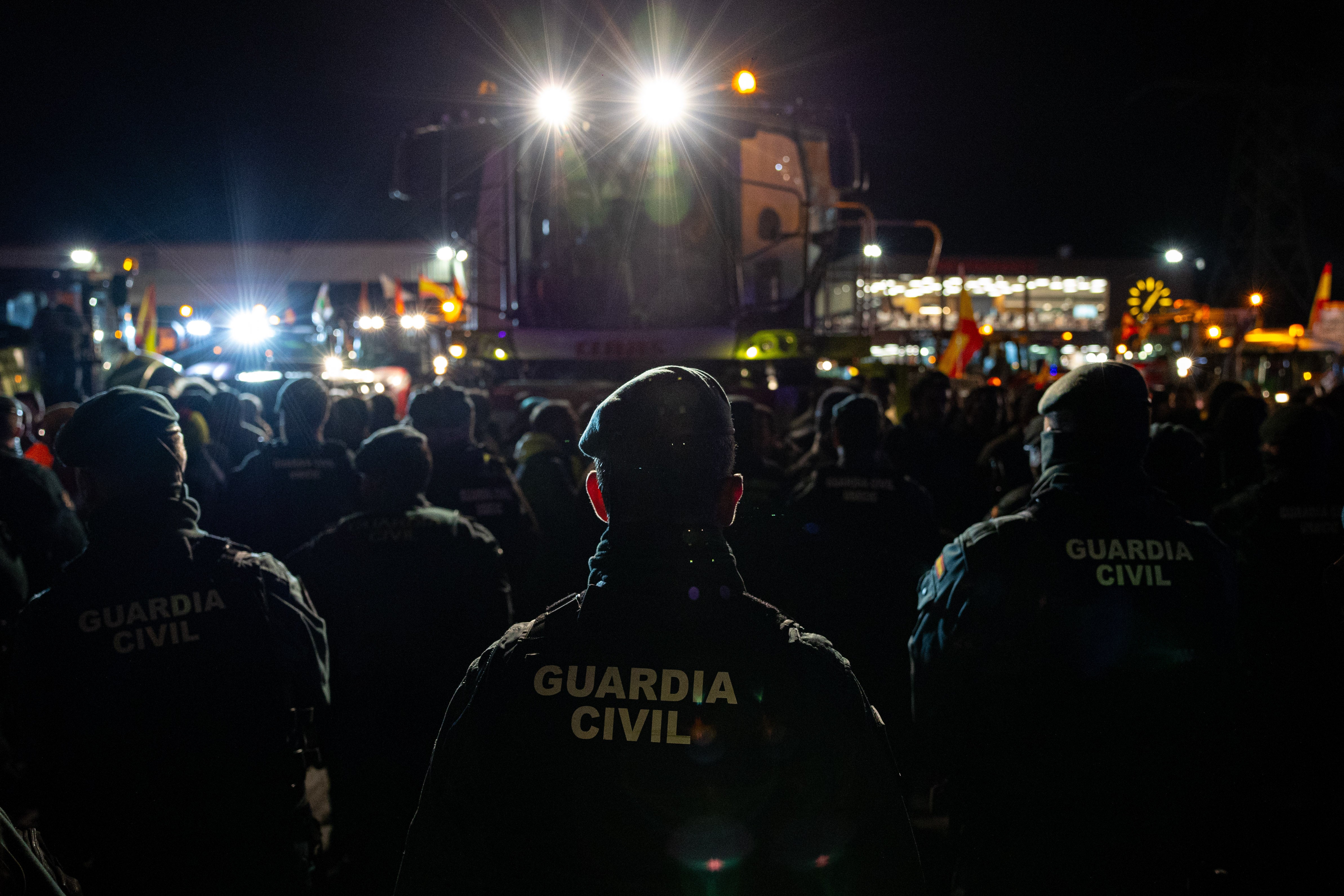 La tractorada de Madrid, en imágenes