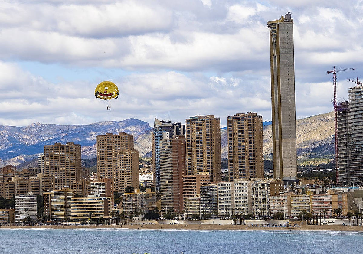 Edificios en Benidorm, Playa de Poniente