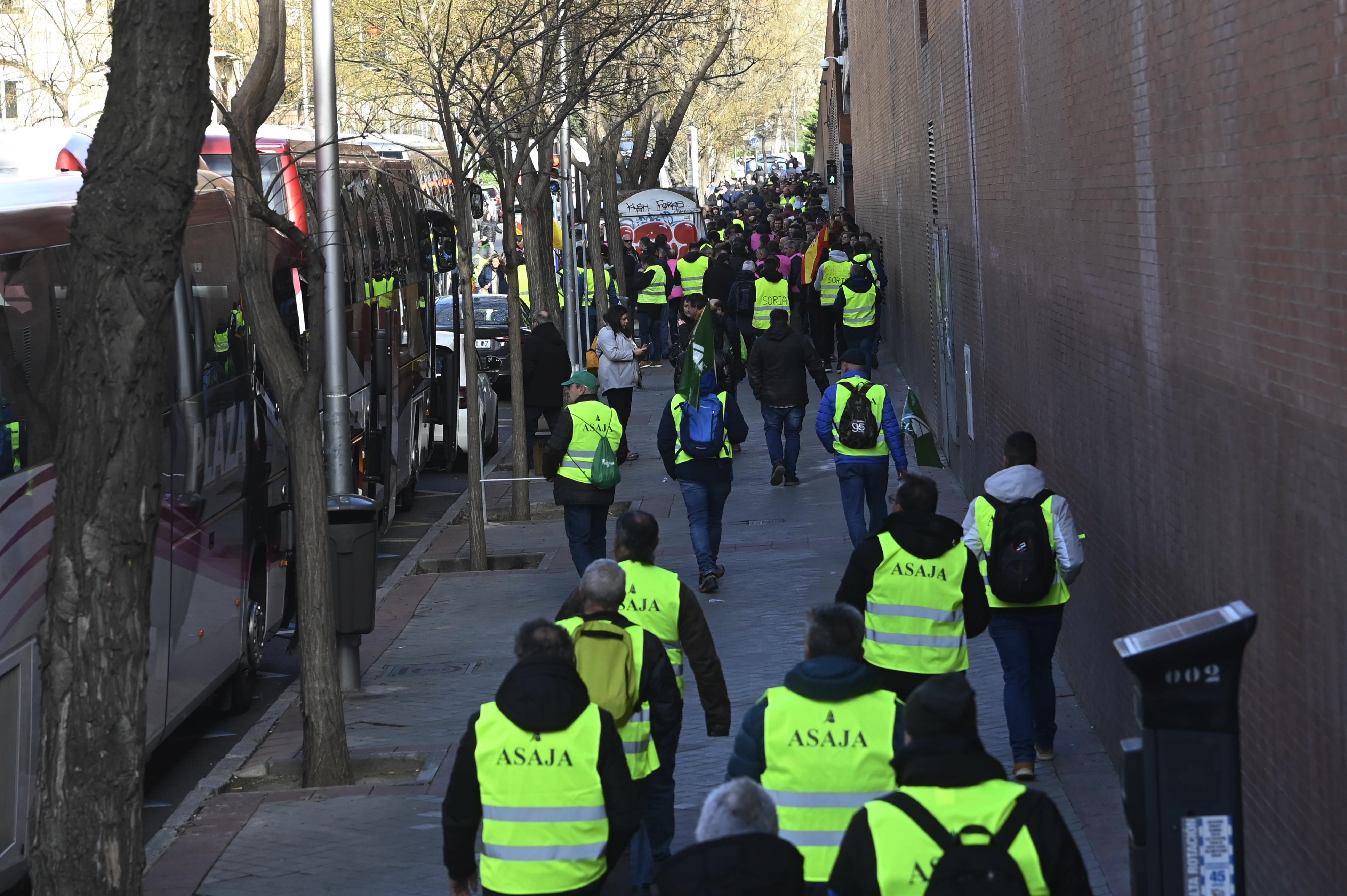 La tractorada de Madrid, en imágenes