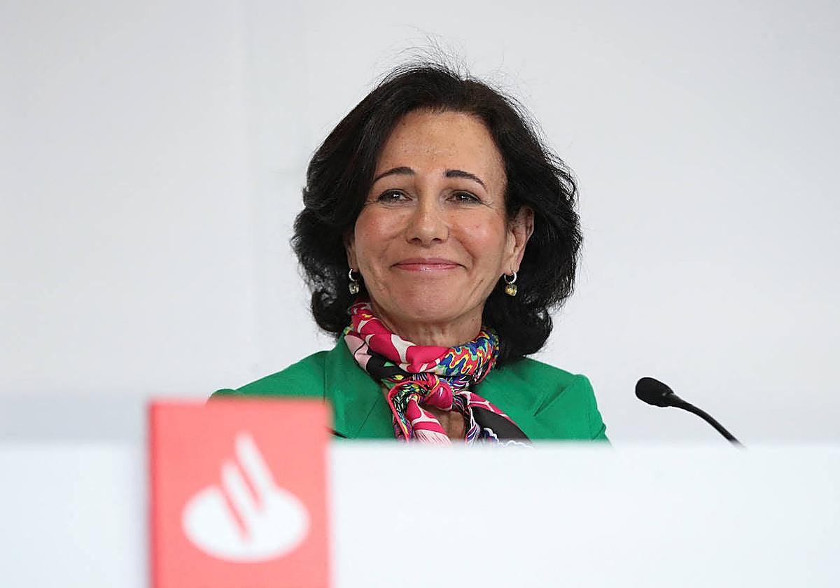 Ana Patricia Botín, presidente del Banco Santander