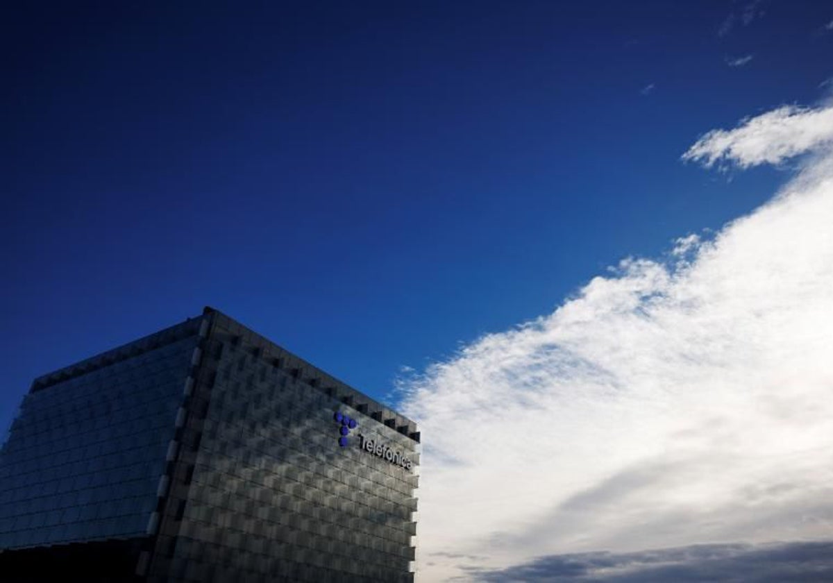 Imagen de los cuarteles centrales de Telefónica en Madrid