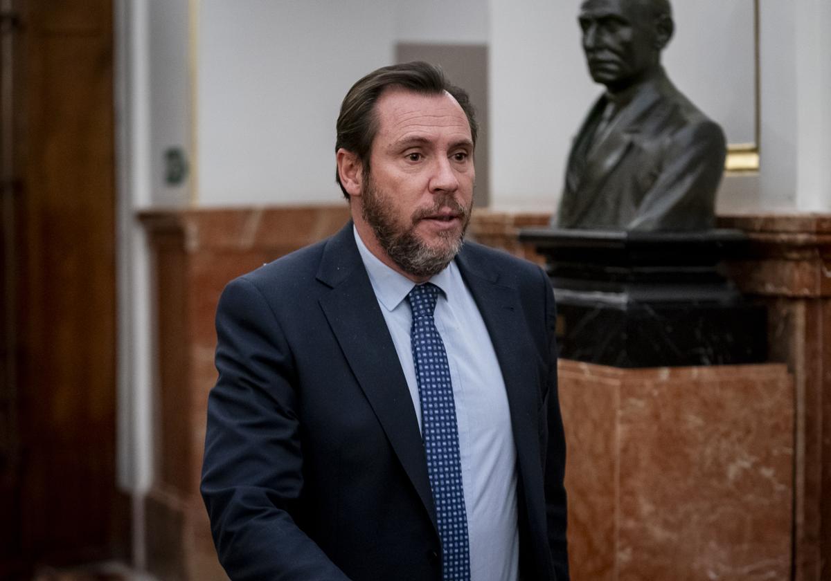 El ministro de Transportes, Óscar Puente