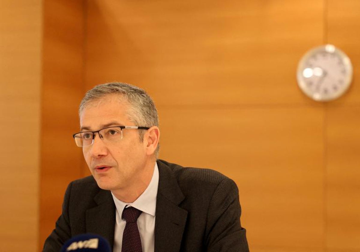 El gobernador del Banco de España, Pablo Hernández de Cos