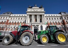 Otra protesta de tractores procedentes de muchos puntos de España llega este domingo al centro de Madrid