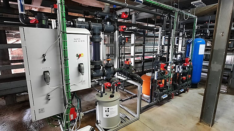 La propuesta de Geodesic se basa en equipos de electroporación y oxidación avanzada que aseguran que el agua regenerada llegue en condiciones óptimas al punto de uso