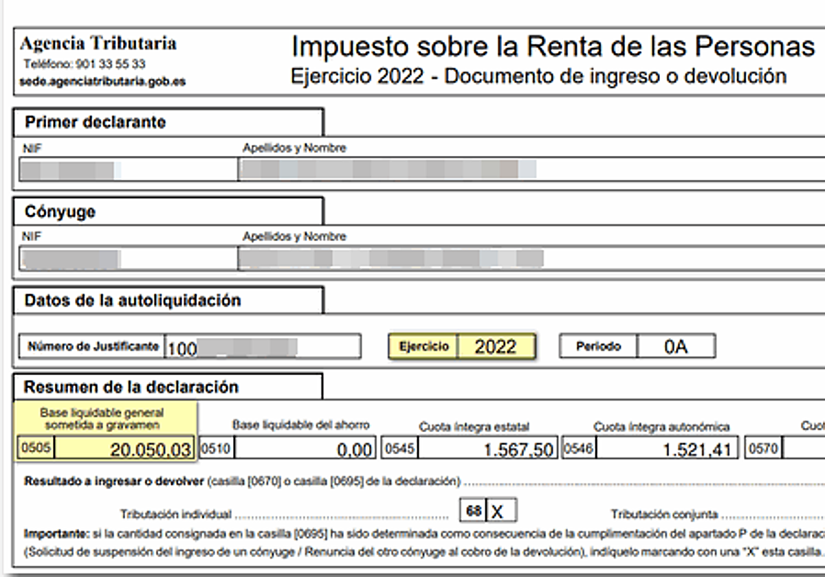 Casilla 505 de la Renta 2023 - 24: qué es y cómo obtener el número de ...