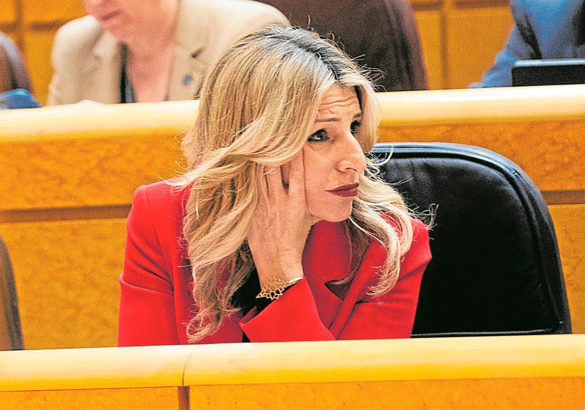 La vicepresidenta del Gobierno y ministra de Trabajo y Economía Social, Yolanda Díaz