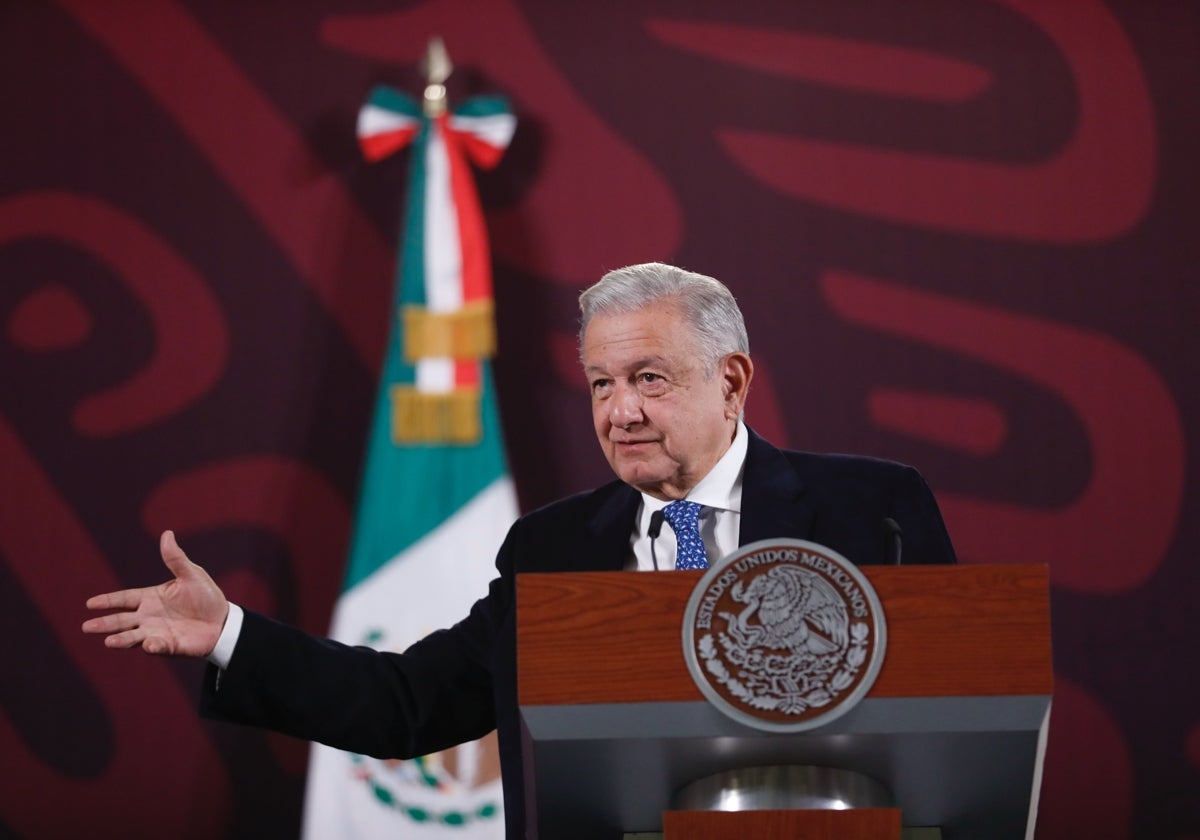 El presidente de México, Andrés Manuel López Obrador