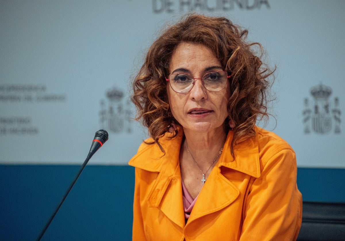 La ministra de Hacienda, María Jesús Montero