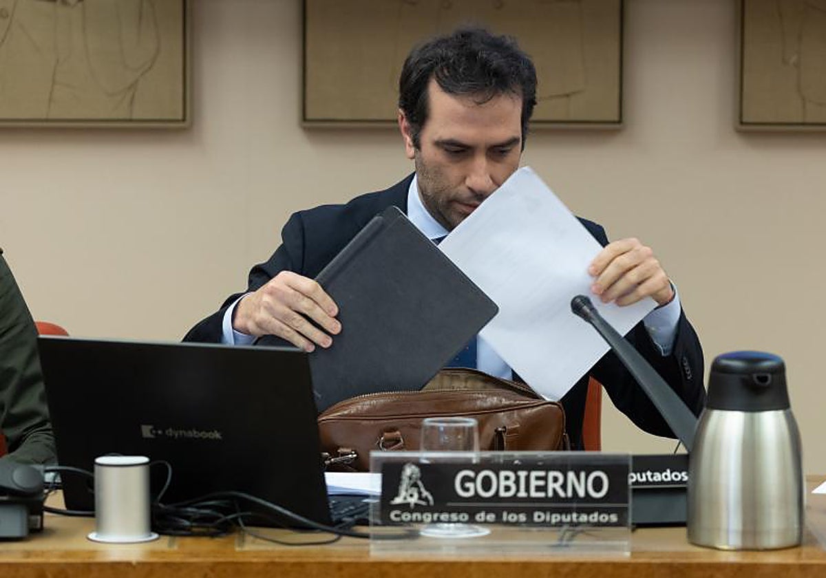 El ministro de Economía, Comercio y Empresa, Carlos Cuerpo