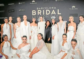 La Ciudad Condal exhibe los vestidos de los futuros «sí quiero» del mundo