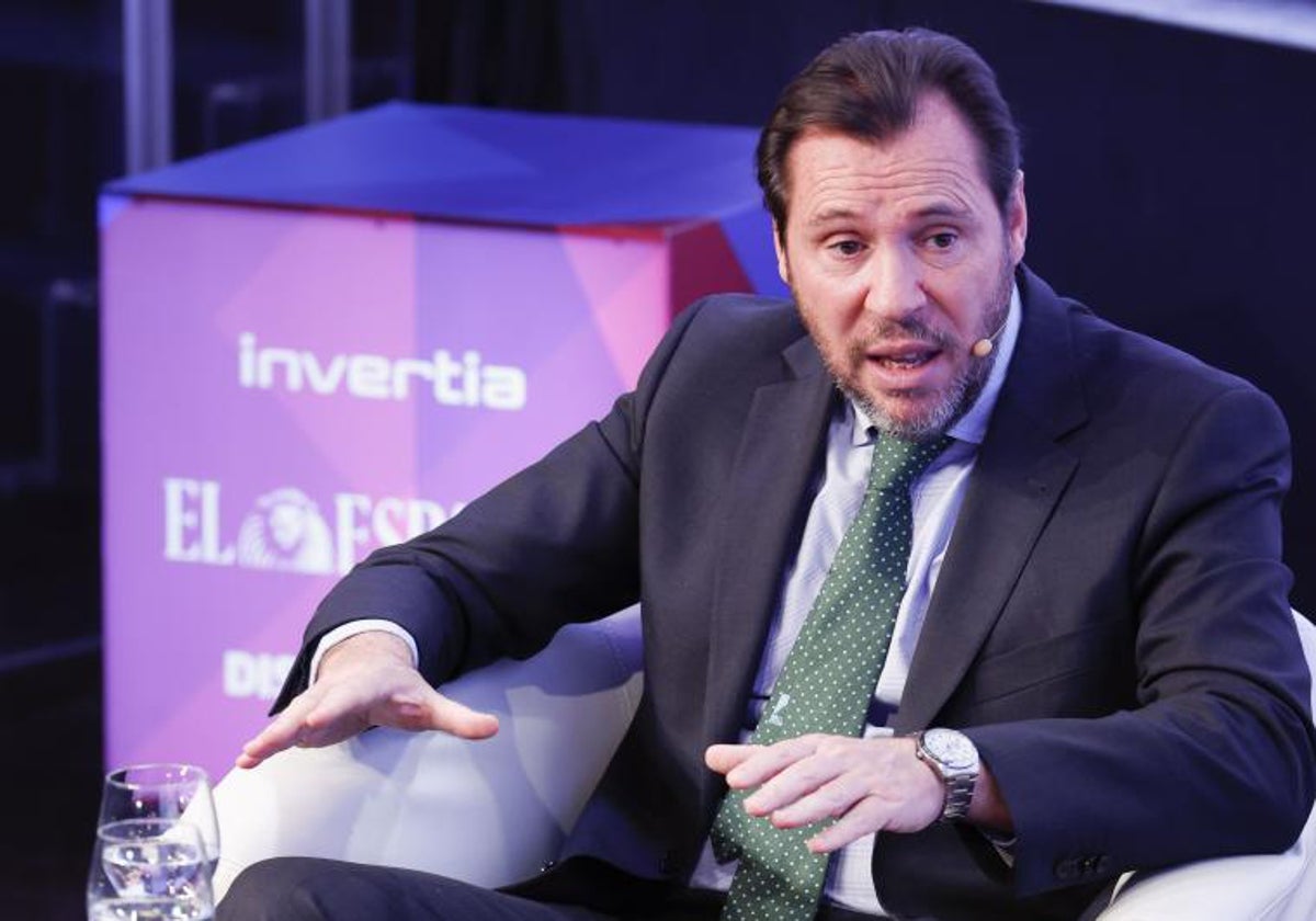 El ministro de Transportes, Óscar Puente
