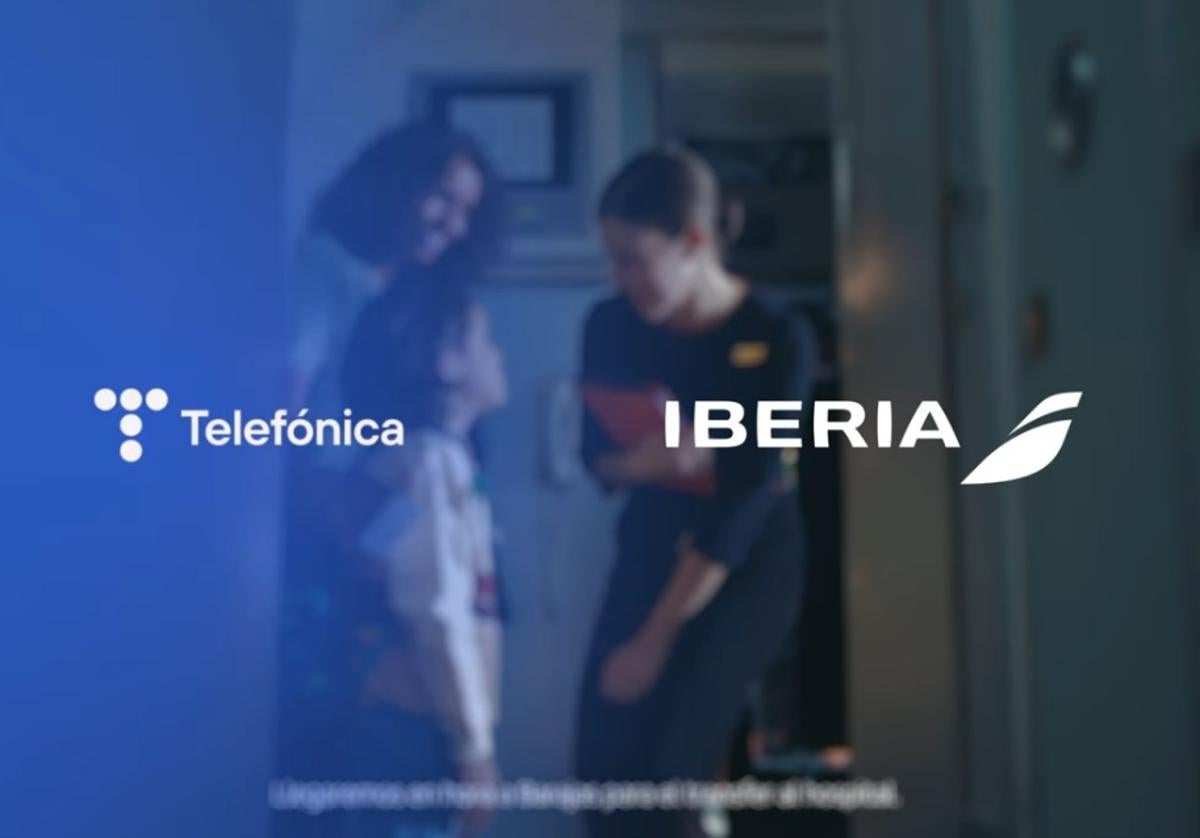 Felicitación a Telefónica por parte de Iberia