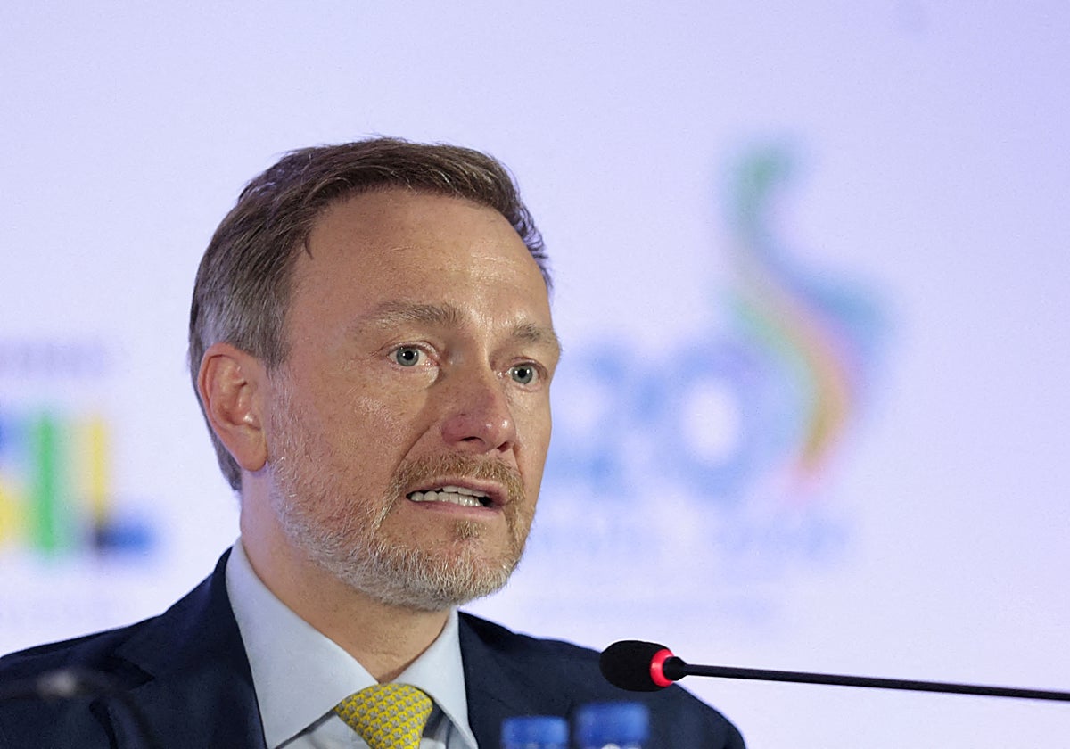 Christian Lindner, ministro de Finanzas alemán