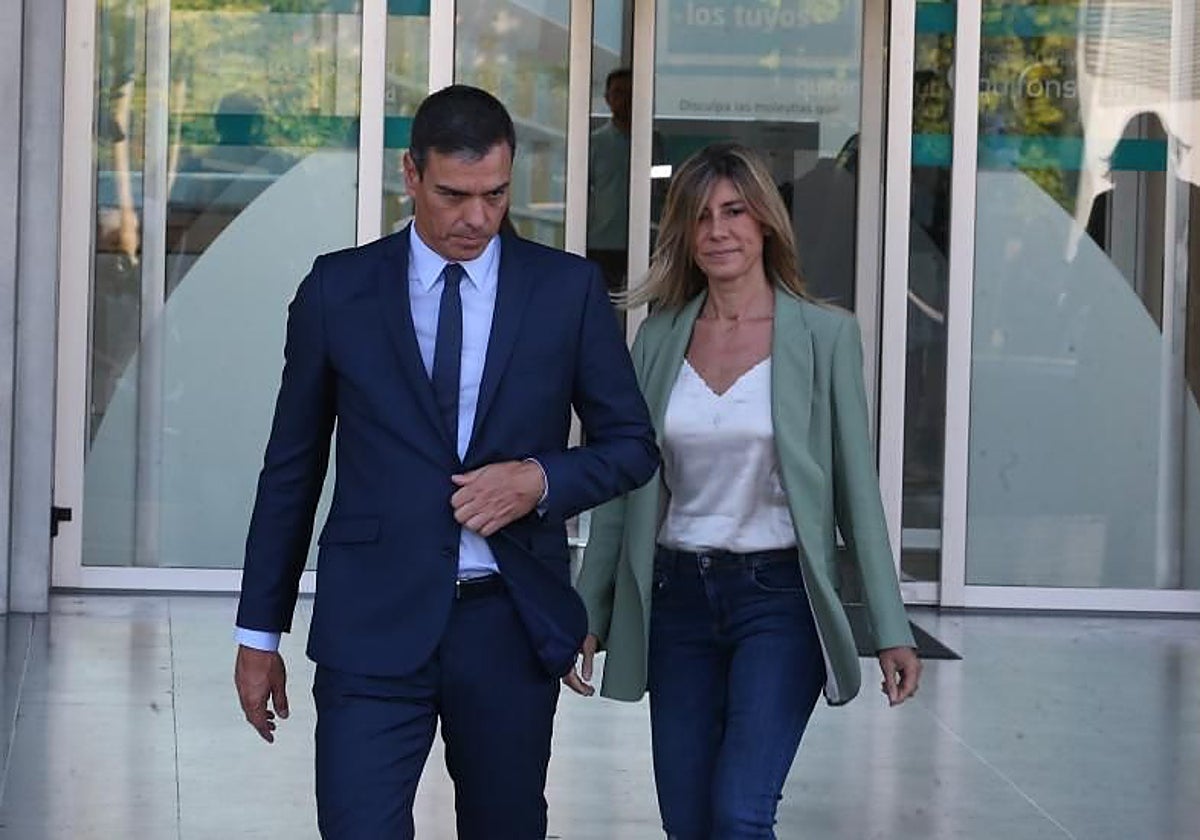 Pedro Sánchez y Begoña Gómez