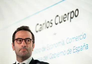El ministro de Economía, Comercio y Empresa, Carlos Cuerpo