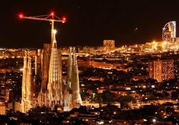 Imagen de la Sagrada Familia, en Barcelona