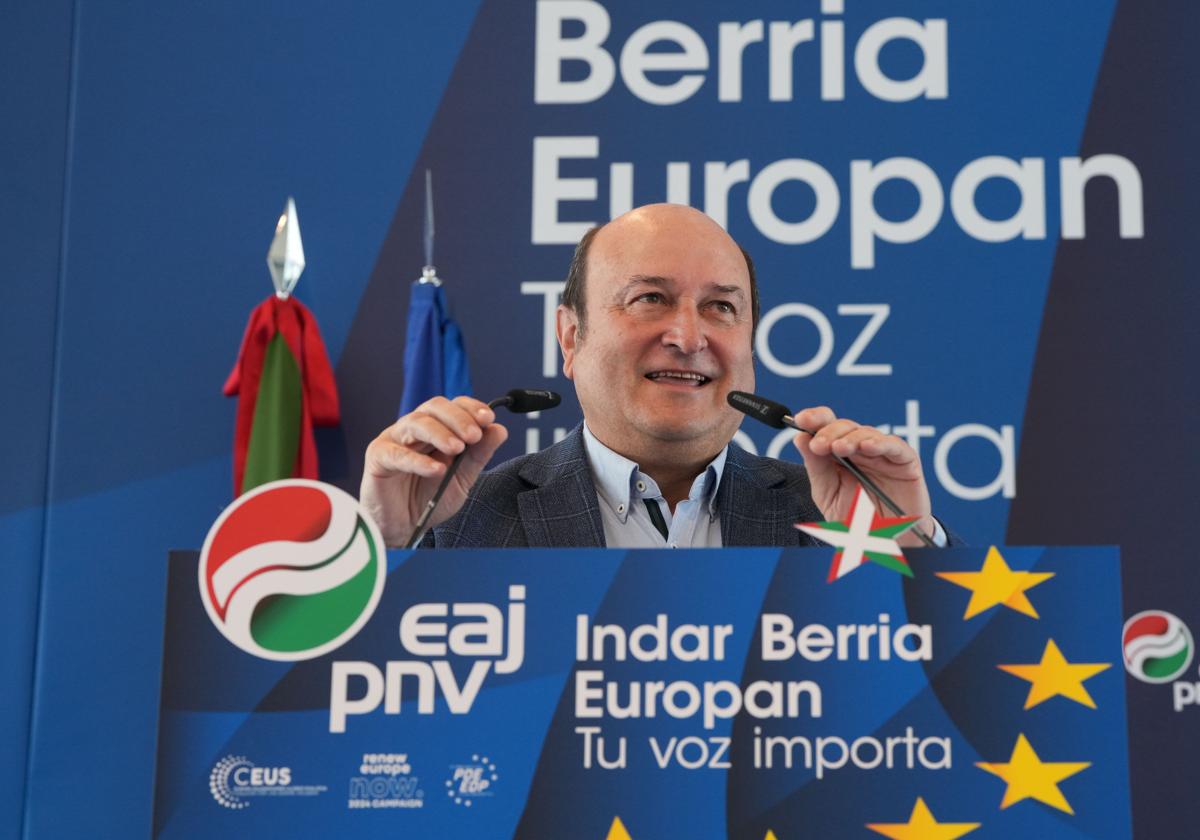 Andoni Ortuzar, presidente del PNV