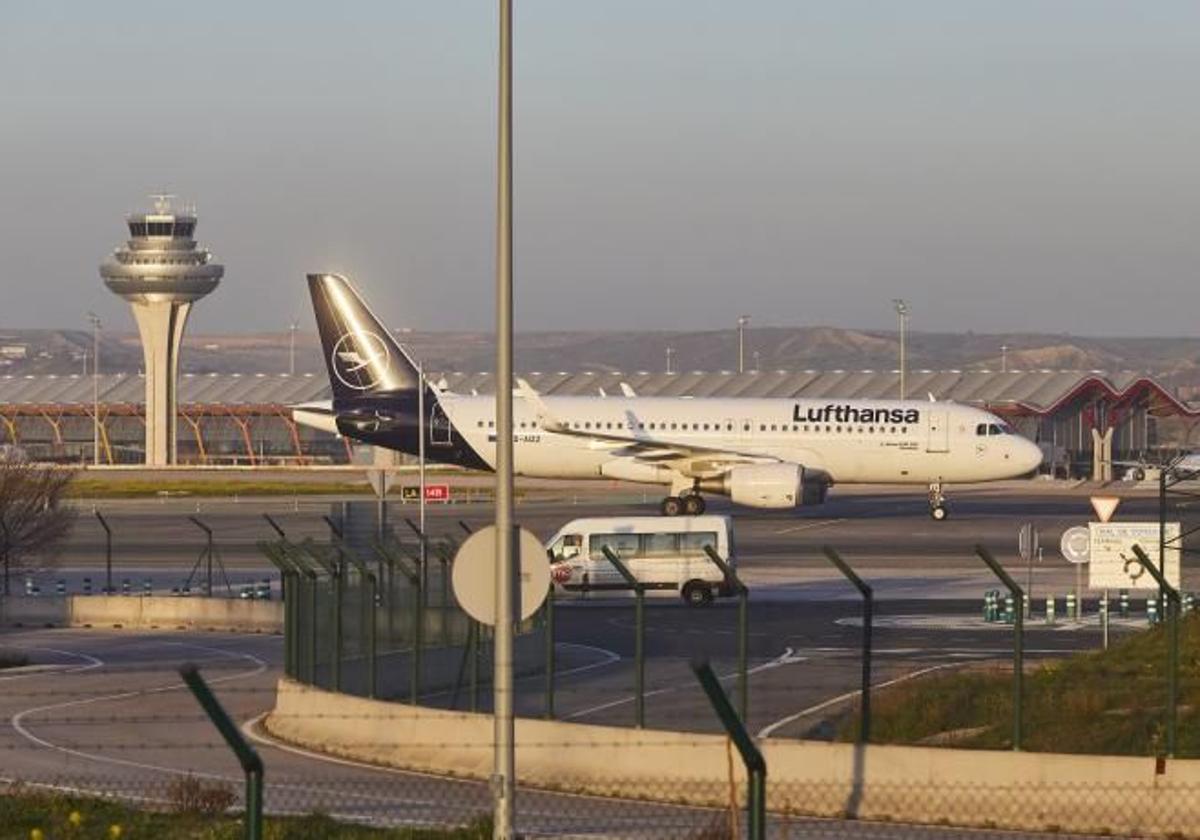 Aviones de la compañía aérea Lufthansa