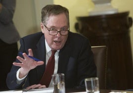 Robert Lighthizer, el cerebro 'comercial' en la sombra de Trump que ve a Europa peor que China: «Puede generar mucha inestabilidad»