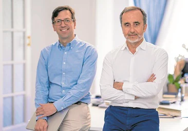Antonio González (dcha) e Ignacio Megías, fundadores de Brokvisor