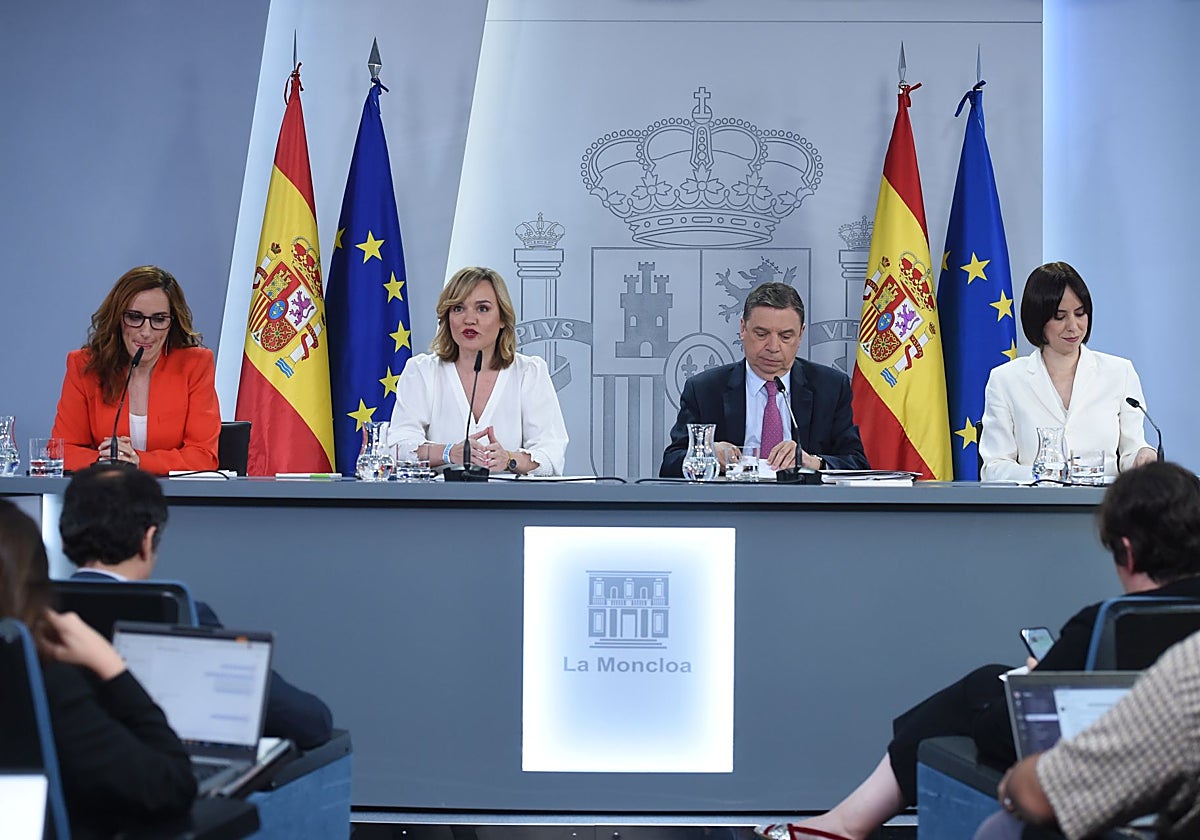 Rueda de prensa posterior al Consejo de Ministros