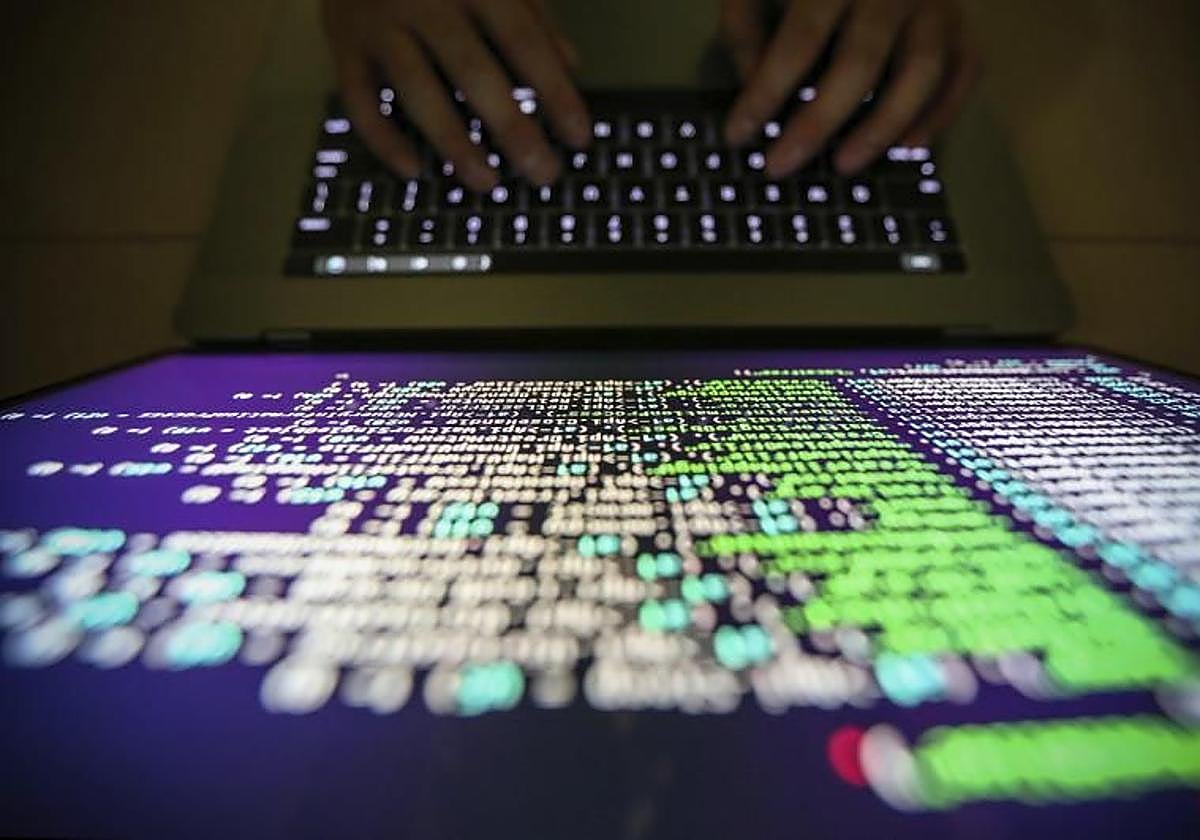 Imagen de archivo de un programador web