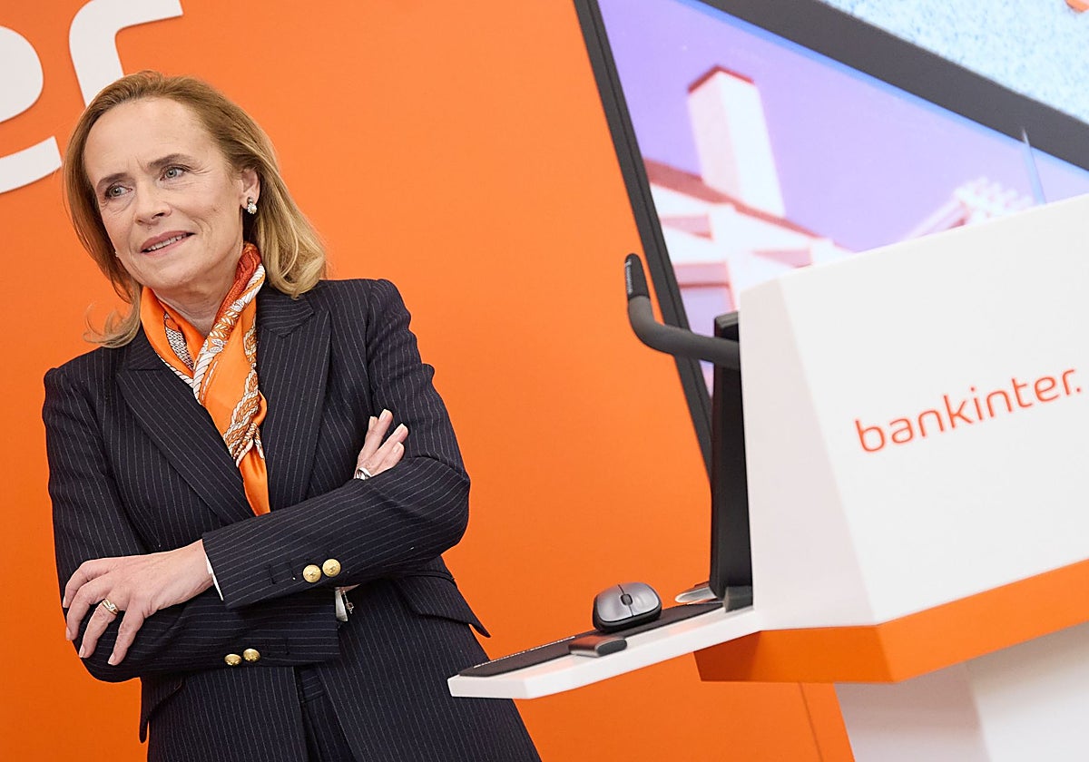 Gloria Ortiz, consejera delegada de Bankinter