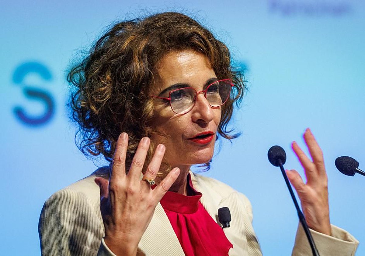 La ministra de Hacienda, María Jesús Montero