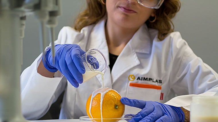 Recubrimiento bioactivo de Aimplas para prolongar la vida de las naranjas