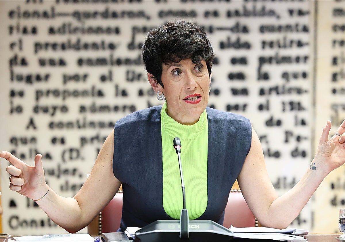 La ministra de Inclusión, Seguridad Social y Migraciones, Elma Saiz