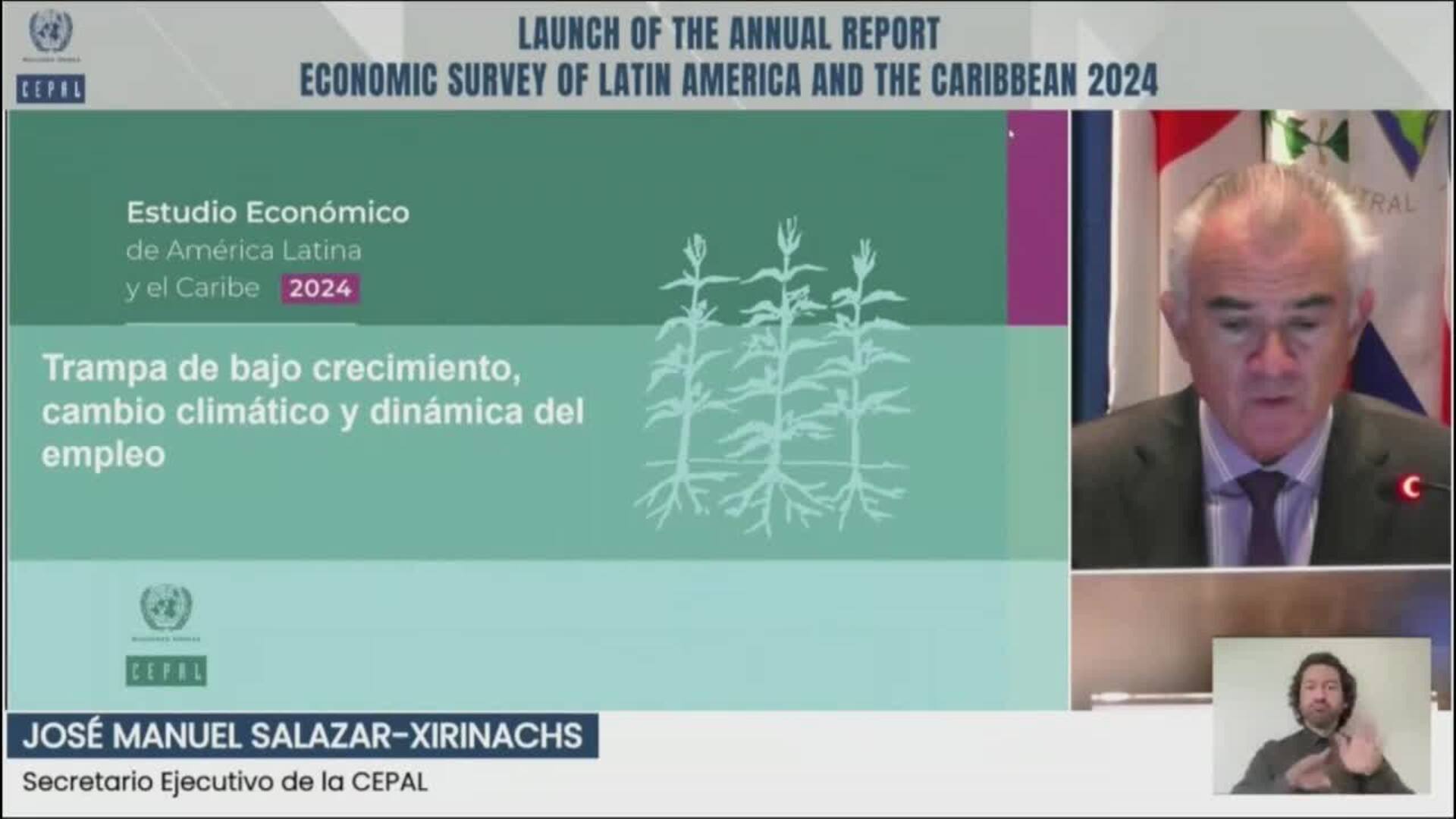 Cepal revisa a la baja el crecimiento de Latinoamérica y estima un 1,8 % para este año