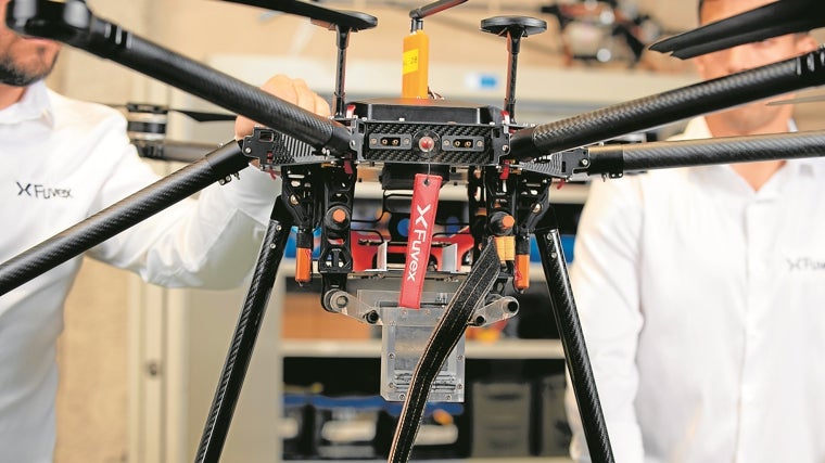 Dron de vigilancia de Fuvex