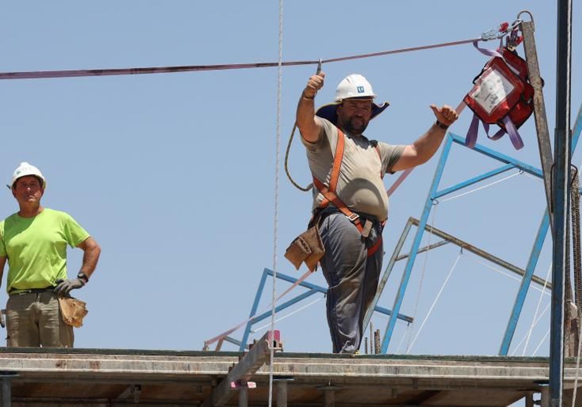La construcción es uno de los sectores más afectados por la falta de mano de obra
