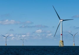 Iberdrola estrena su proyecto «más difícil», un parque eólico en el canal de la Mancha