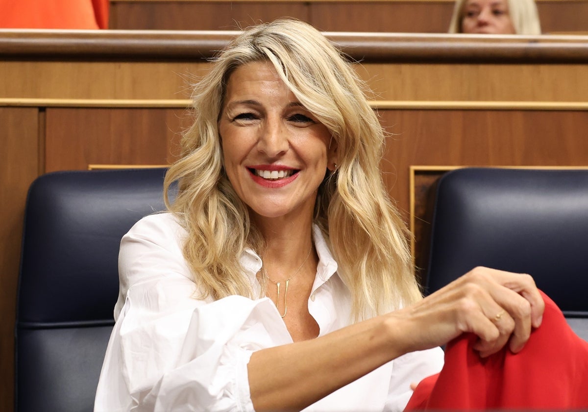 La vicepresidenta del Gobierno y ministra de Trabajo, Yolanda Díaz