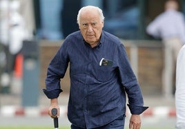 La participación de Amancio Ortega en Inditex crece en 23.700 millones en 2024