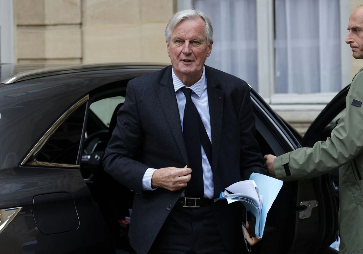 El primer ministro francés, Michel Barnier