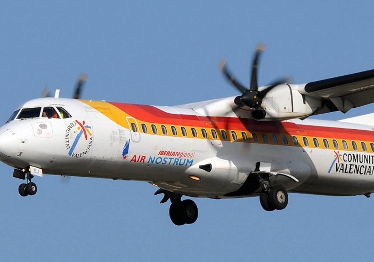 Un avión Air Nostrum en una imagen de archivo.