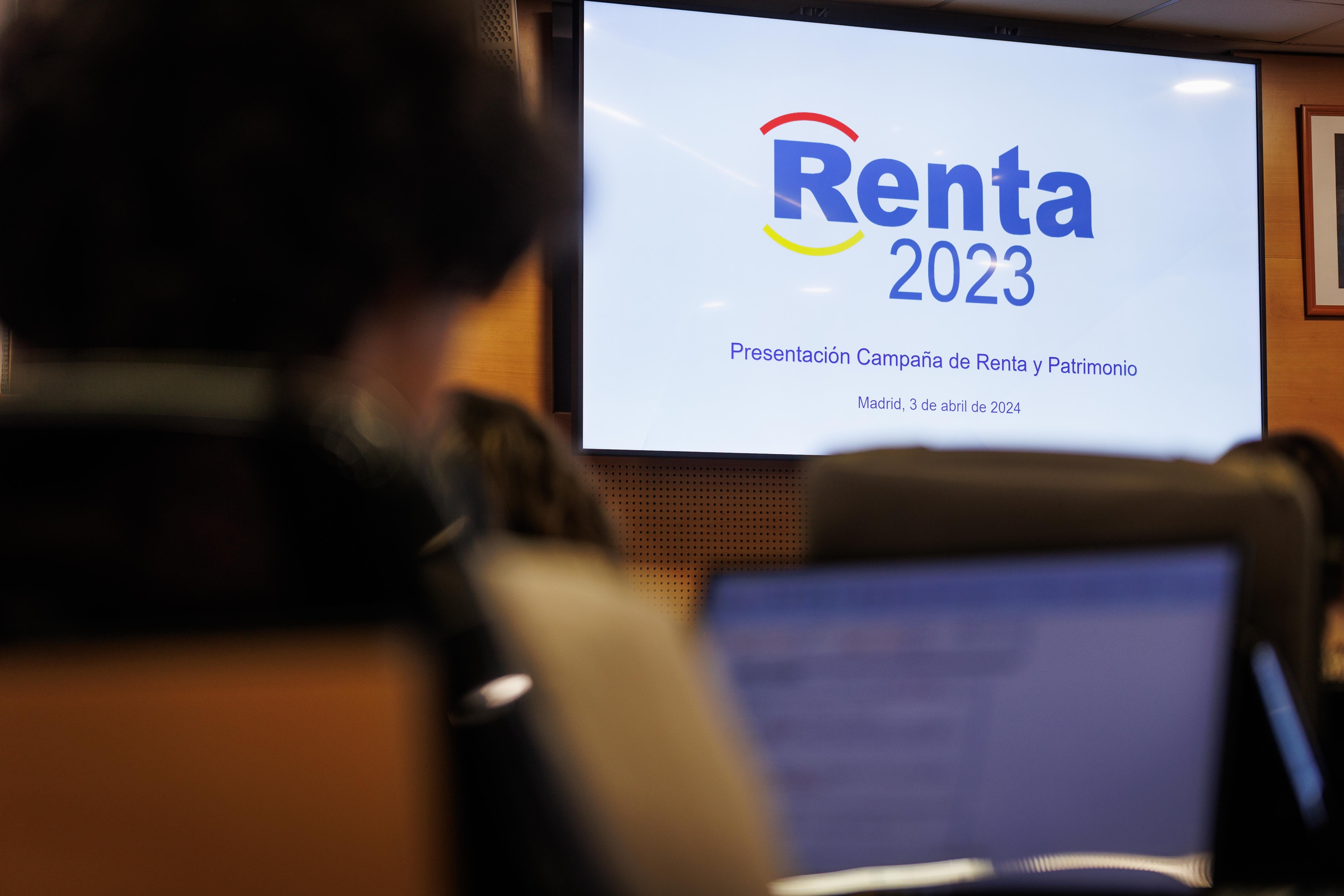 Cobro de Hacienda del segundo pago de la Renta 2023