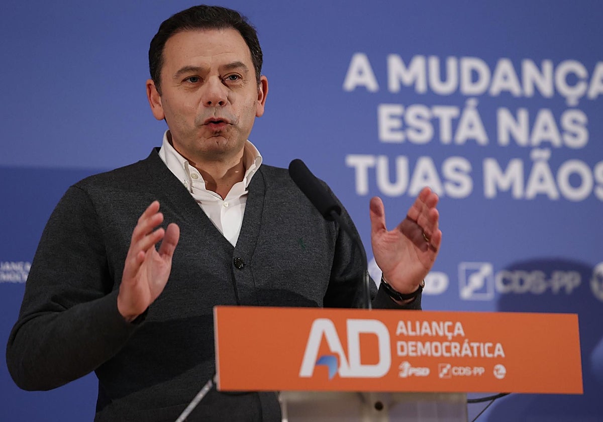 El primer ministro de portugués, Luís Montenegro