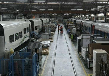 Talgo se dispara un 7% en Bolsa por la posible opa de Sidenor y el Gobierno vasco ofrece su mano en la operación