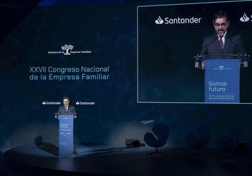 El CEO de Santander España reclama un marco fiscal más favorable con la prórroga del impuesto a la banca en puertas