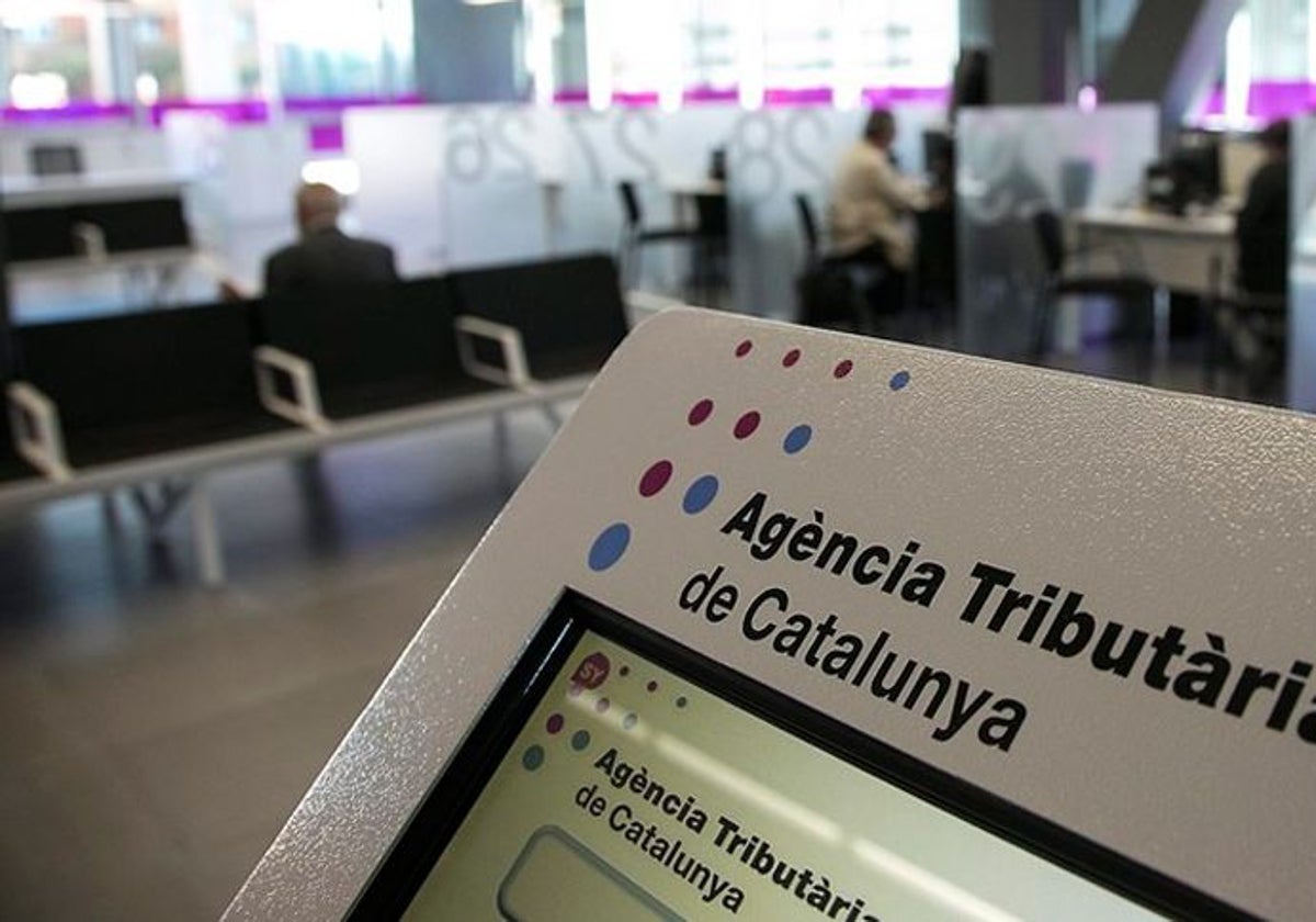 Una oficina de la Agencia Tributaria de Cataluña