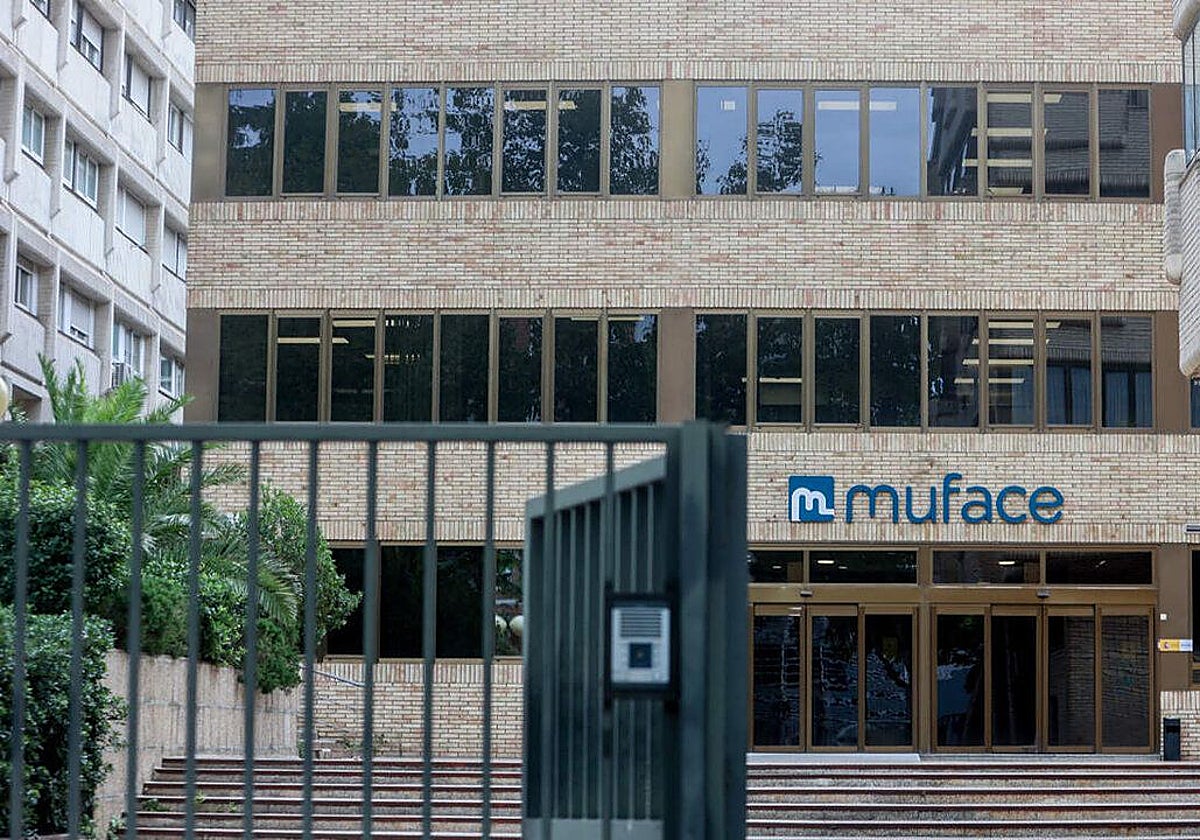 Imagen de la sede central de Muface en Madrid