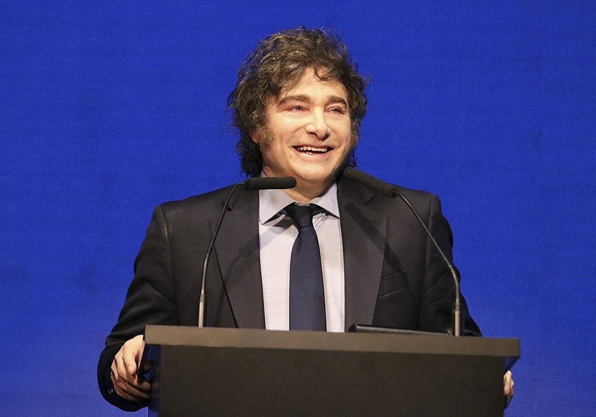 El presidente de Argentina, Javier Milei